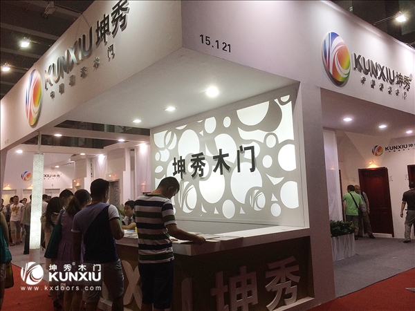 重庆坤秀木门往届展会展位赏析01